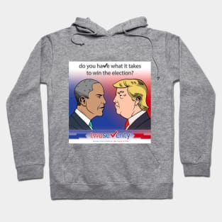 Barack Obama vs. Donald Trump Hoodie